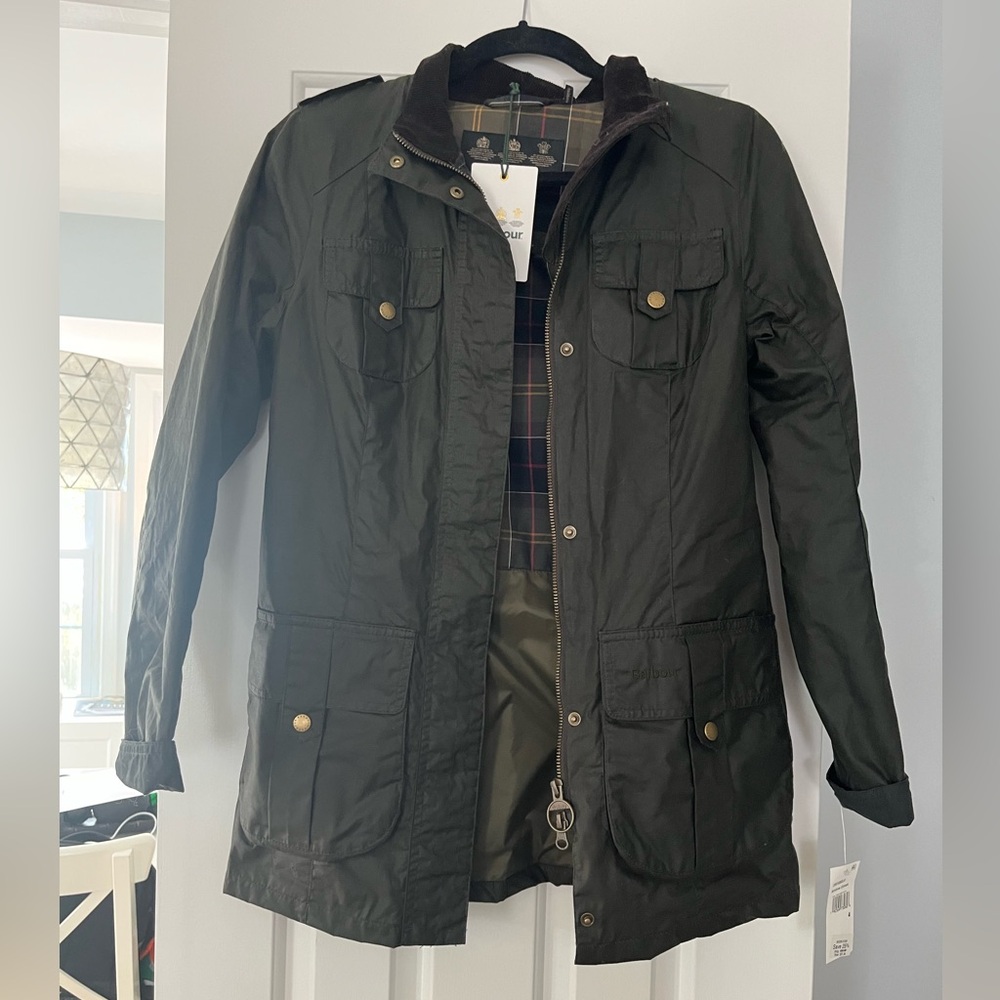 Barbour LW Defence Waxed Jacket NWT